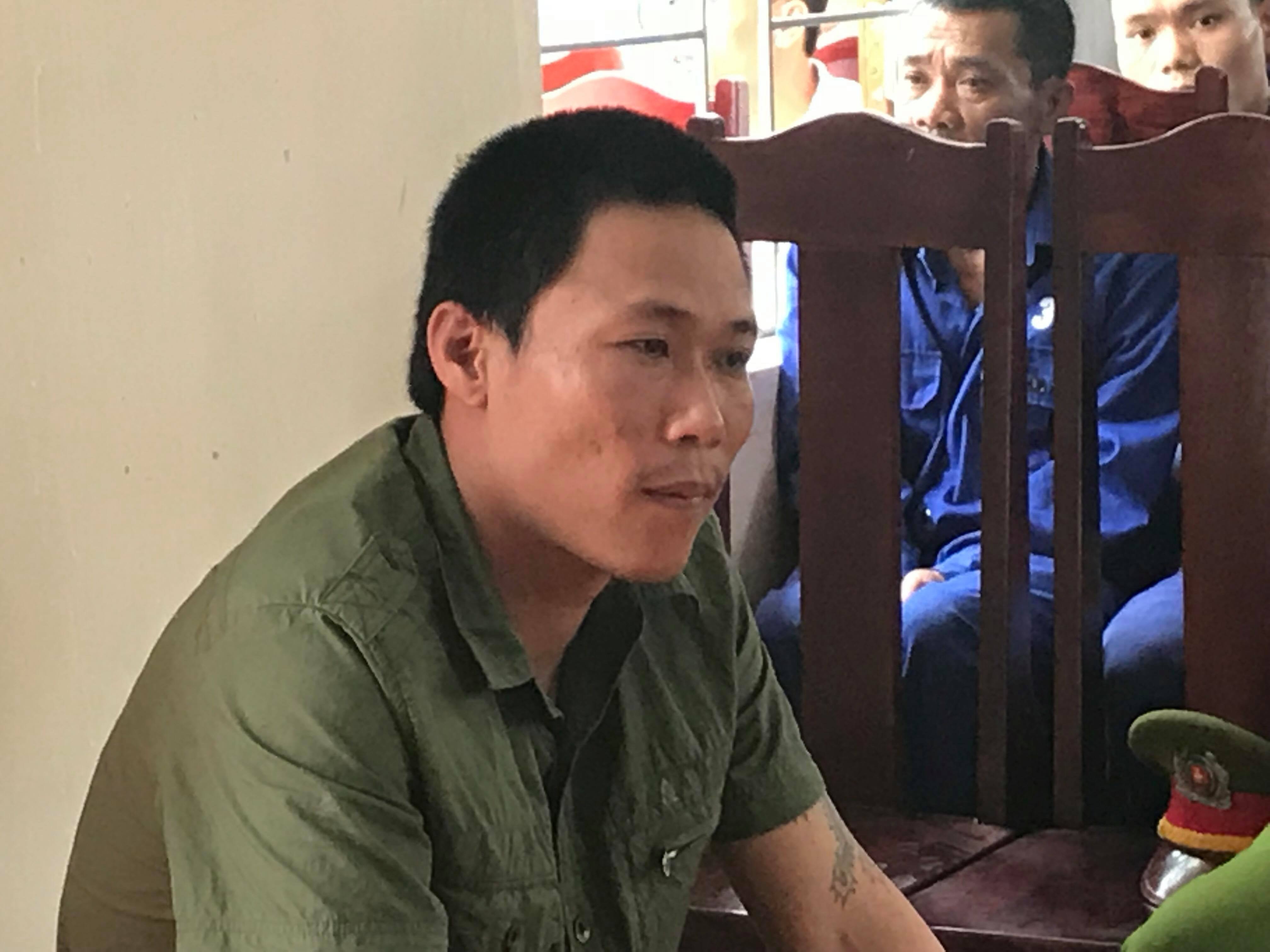 Bị cao Phạm Văn Chương tại tòa. Ảnh: Minh Thái