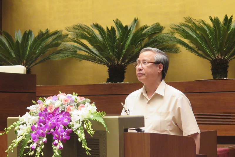 Đồng chí Trần Quốc Vượng phát biểu khai mạc và chỉ đạo Hội nghị