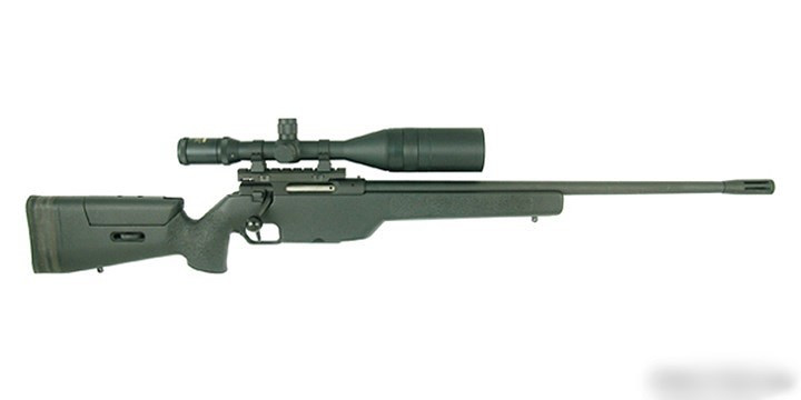 Súng bắn tỉa SSG 3000 nổi tiếng về độ bền. Nòng súng dễ thay.