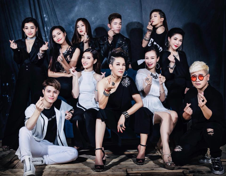 : Trong team ca sỹ Thu Phương, Thu Ngân được đánh giá cao bởi giọng ca đầy nội lực. Ảnh: FBNV