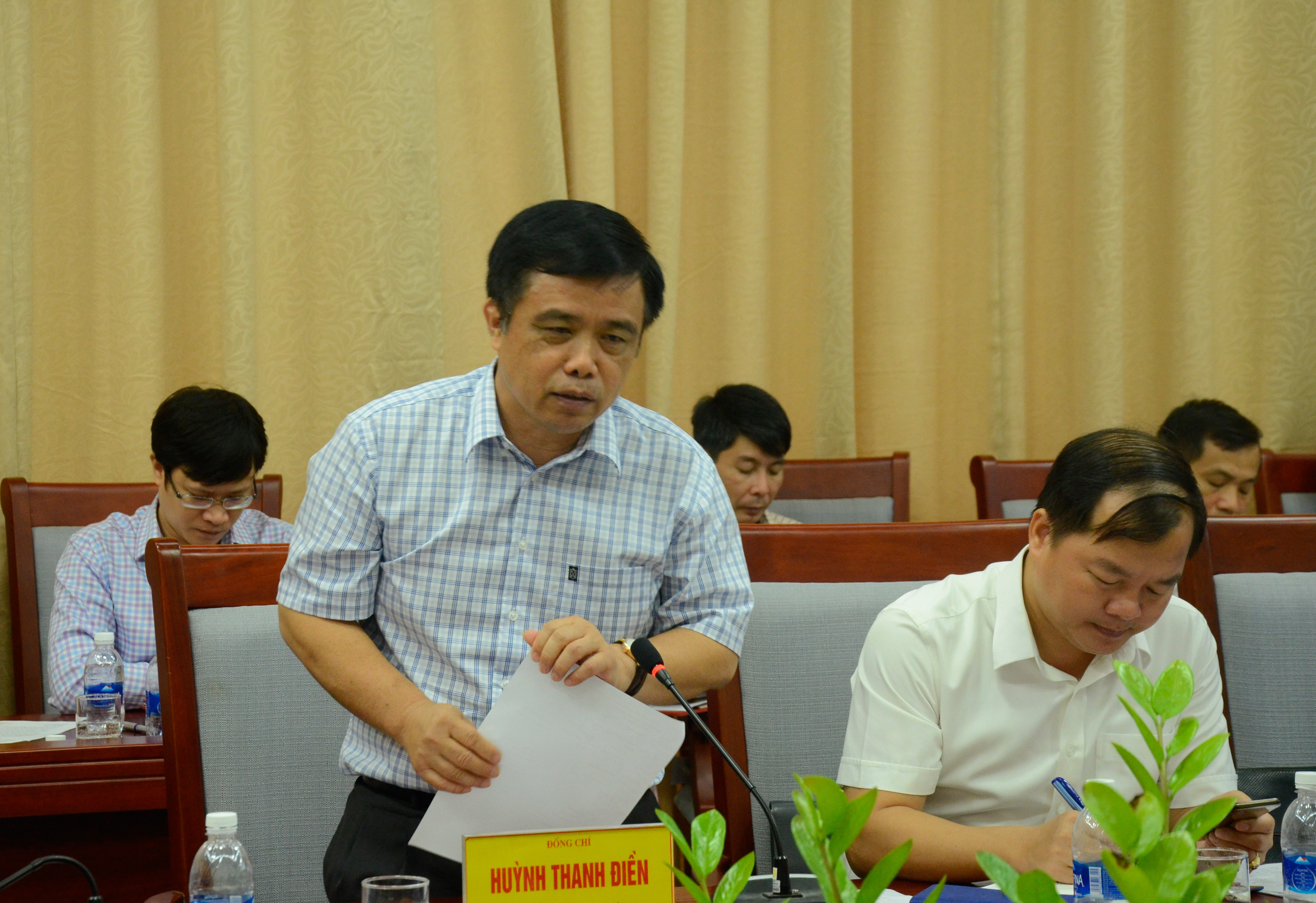 Đồng chí Huỳnh Thanh Điền - Phó Chủ tịch UBND tỉnh khẳng định:
