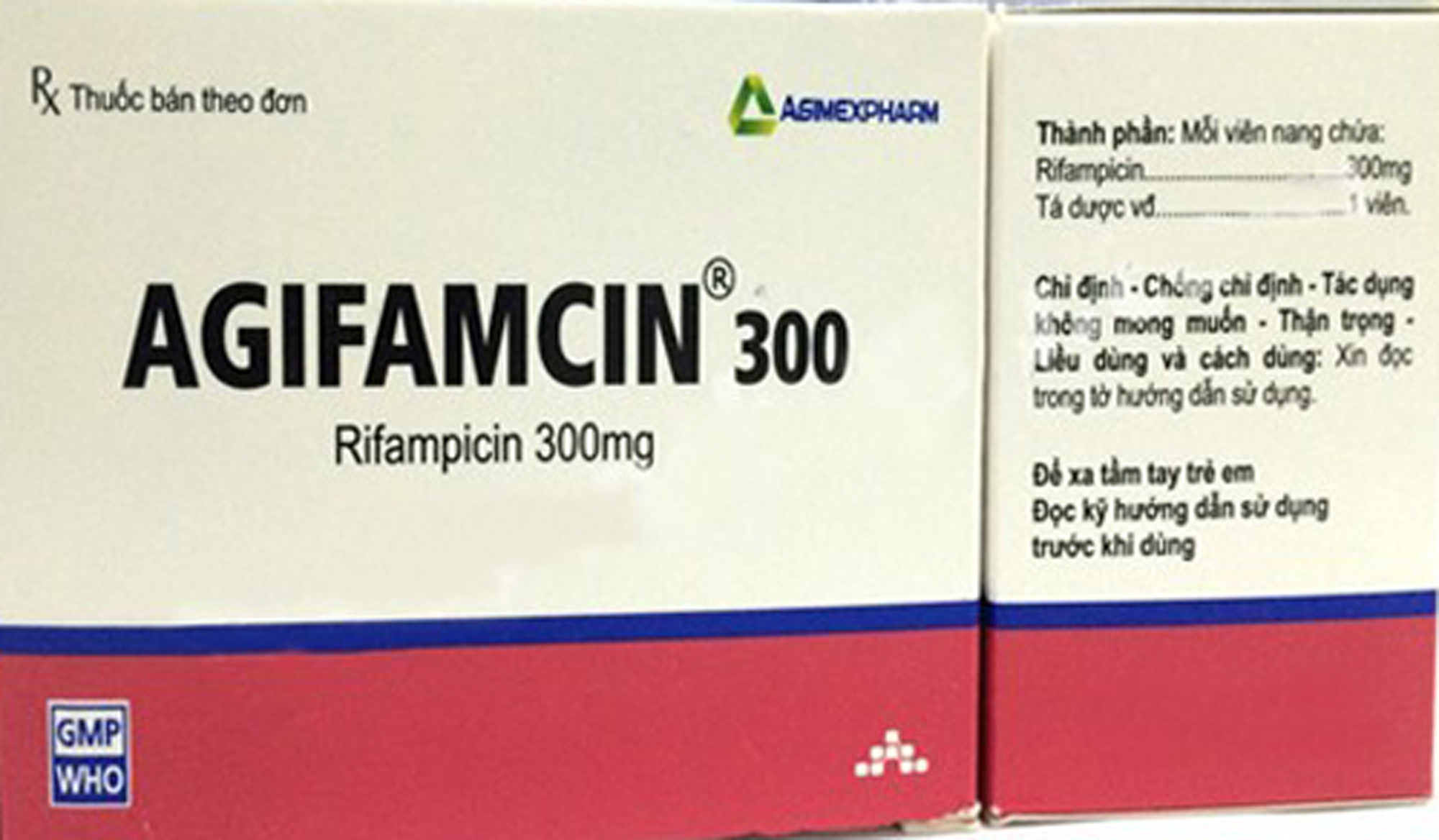 Thuốc Agifamcin 300. Ảnh: Tư liệu