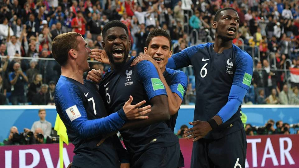 ĐT Pháp đang thể hiện sức mạnh đáng sợ tại World Cup năm nay. Ảnh: Internet