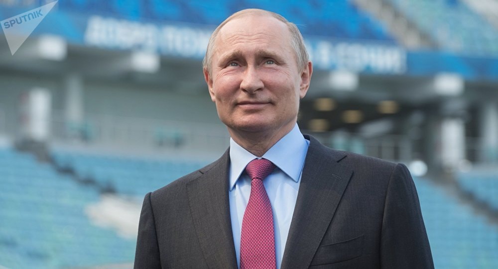 Tổng thống Nga Vladimir Putin:  Ảnh: Sputnik