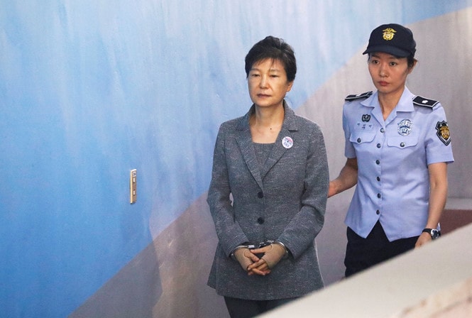 Cựu Tổng thống Hàn Quốc Park Geun-hye đang thụ án 24 năm tù /// Reuters