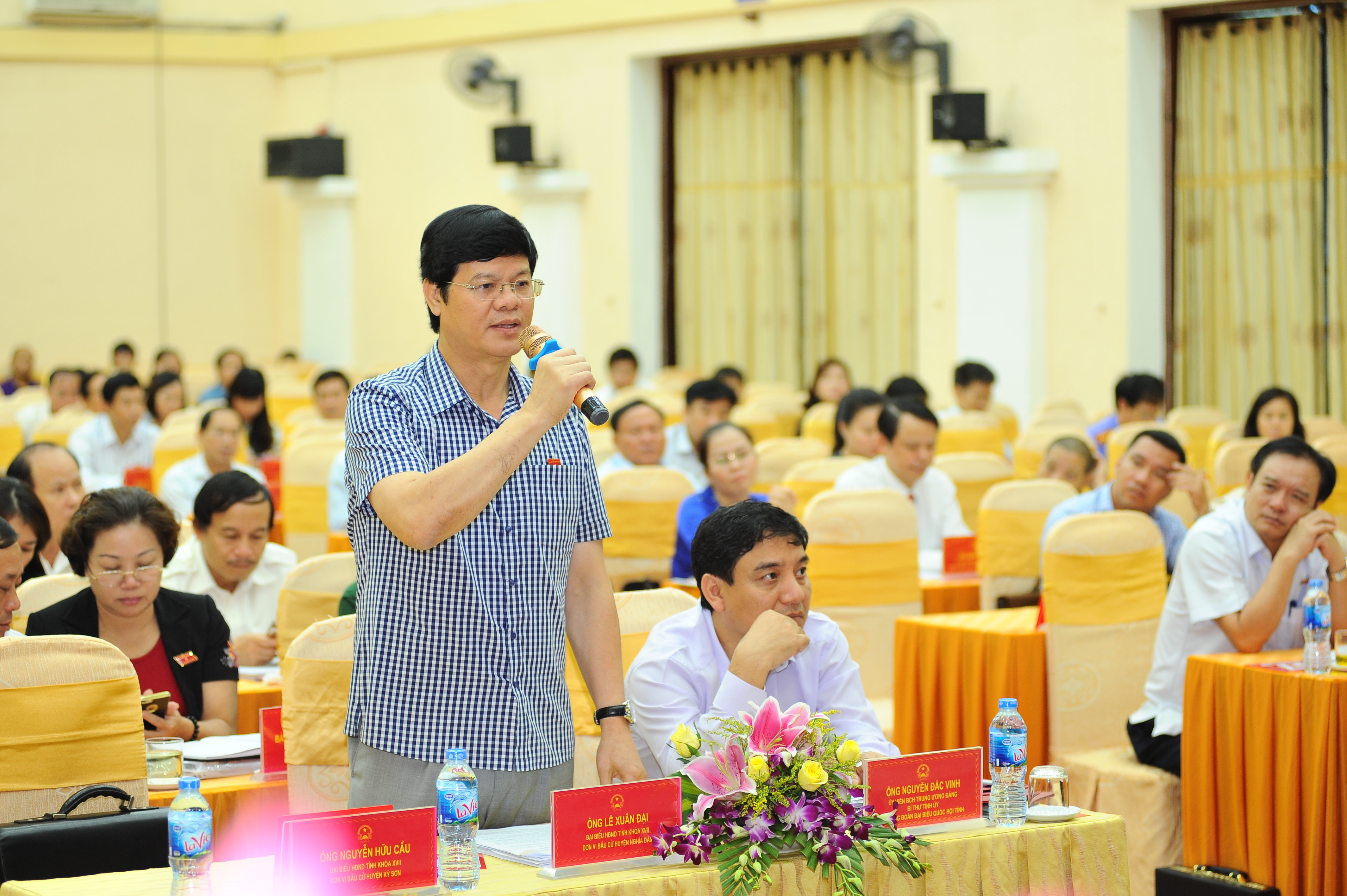 Phó Chủ tịch Thường trực UBND tỉnh Lê Xuân Đại đề nghị Ủy ban MTTQ tỉnh đổi mới nội dung, phương thức hoạt động, góp phần thúc đẩy sự phát triển chung của tỉnh.