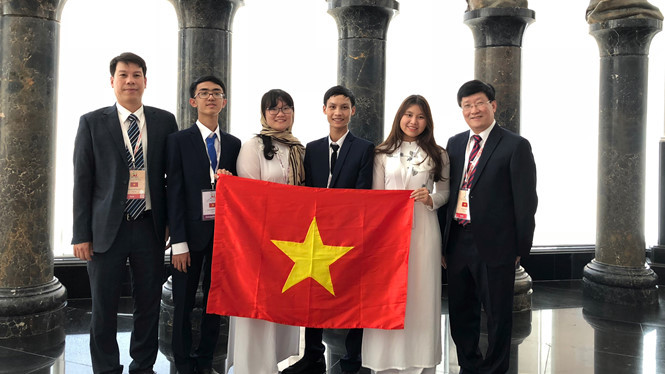 Đội tuyển học sinh Việt Nam xuất sắc giành 4 huy chương Olympic sinh học quốc tế