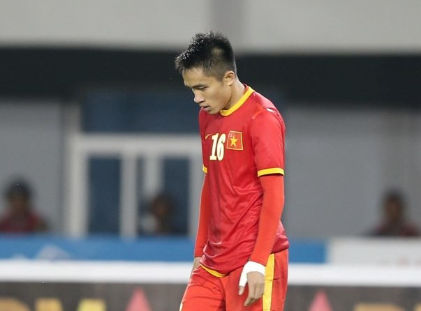 Sầm Ngọc Đức (16) trong màu áo ĐT U23 Việt Nam. Ảnh: Internet