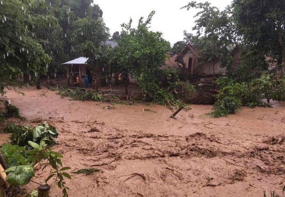Sau khi bị ngập nước