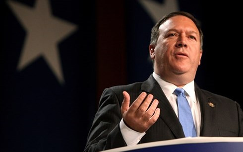 Ngoại trưởng Mỹ Mike Pompeo. Ảnh: Reuters