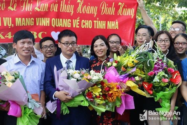 Năm học 2017 - 2018, Nghệ An có một học sinh đạt Huy chương đồng tại Kỳ thi Olympic Hóa học quốc tế. Ảnh - Mỹ Hà