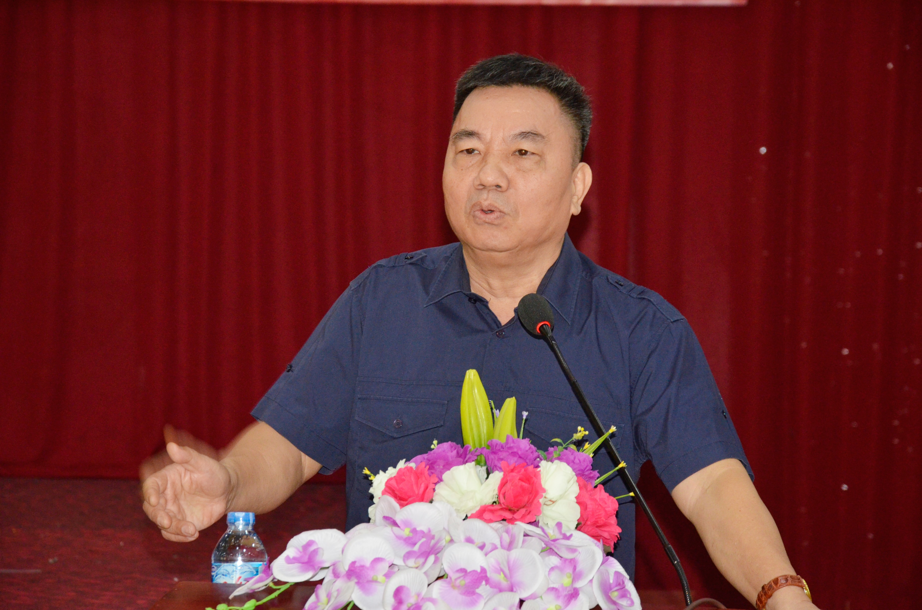 Nguyên Thứ trưởng Bộ Thông tin và truyền thông Đỗ Quý Doãn thông tin các chuyên đề