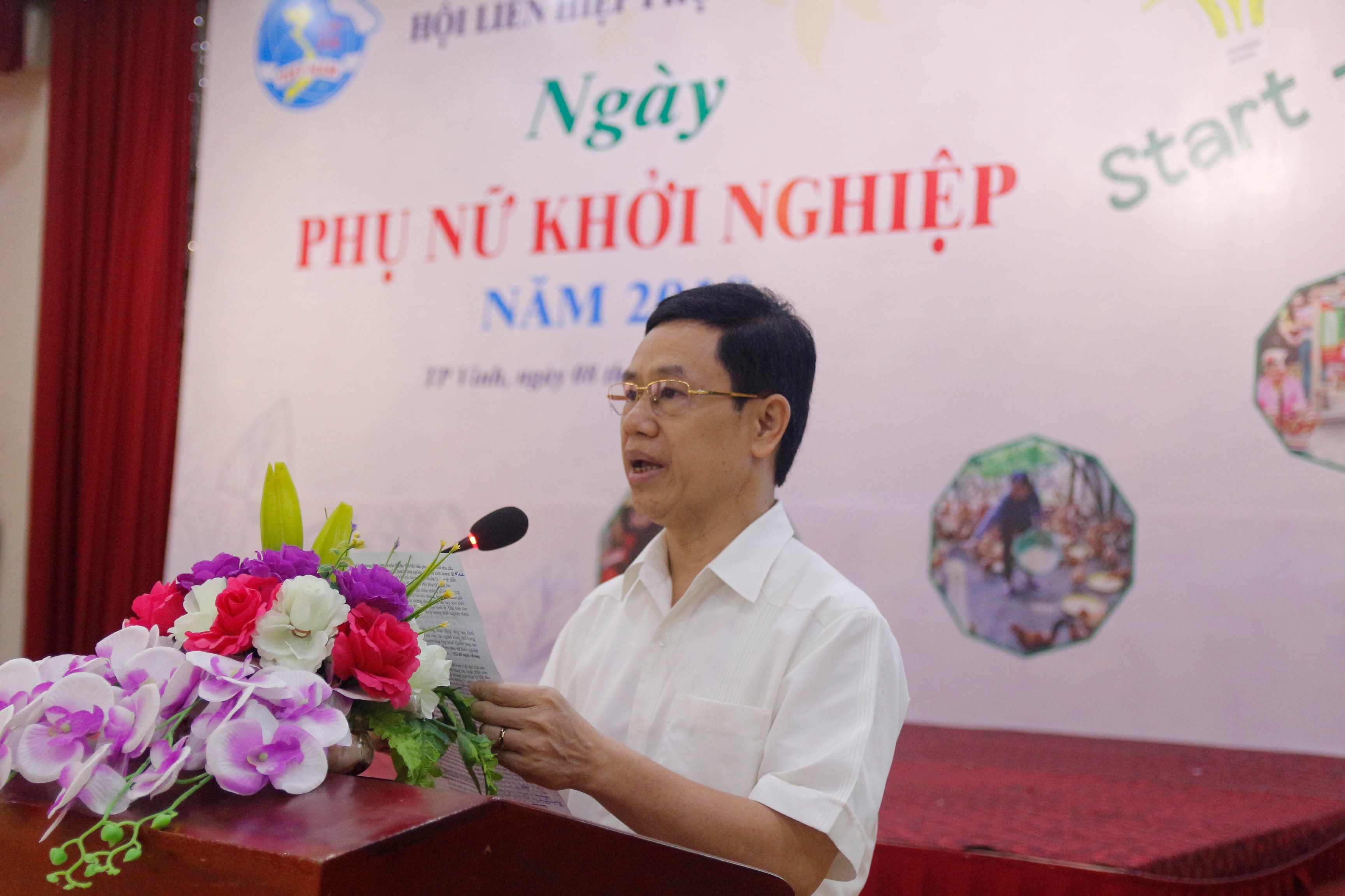Đồng chí Nguyễn Xuân Sơn phát biểu tại diễn đàn 