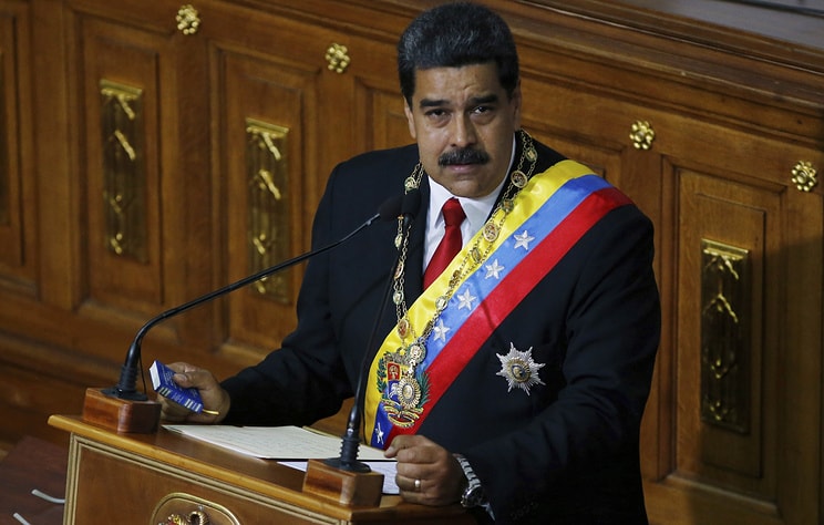 Tổng thống Venezuela Nicolas Maduro. Ảnh: AP