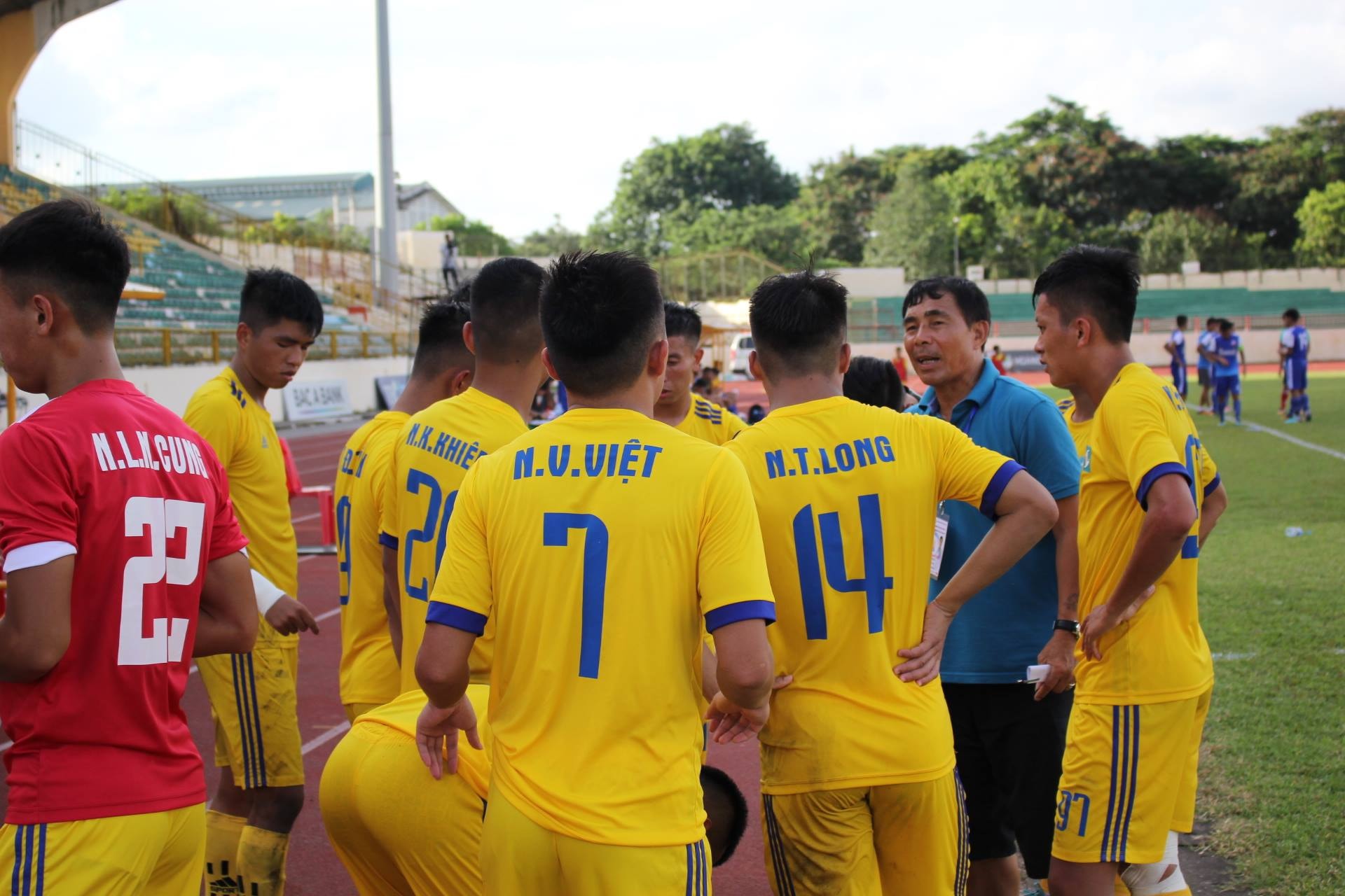Đội U21 SLNA nắm lợi thế lớn vào vòng chung kết. Ảnh: SLNA FC