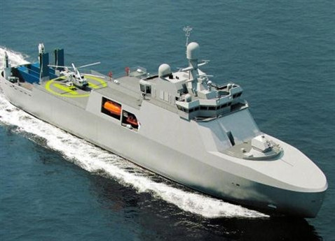 Năm 2016, Bộ Quốc phòng Nga đã ra lệnh cho hai tàu tuần tra của lớp băng của Dự án 23550 từ Công ty Đóng tàu Admiralty, một chi nhánh của United Shipbuilding Corporation (USC). Con tàu được phát triển bởi Cục Thiết kế Hàng hải Trung ương Almaz dưới sự bảo trợ của tổng thể thiết kế, Boris Leikis.