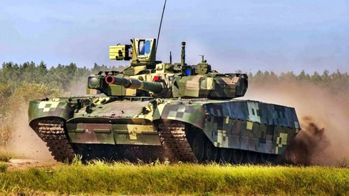 Xe tăng T-84 Oplot của Ukraine. Ảnh: Youtube