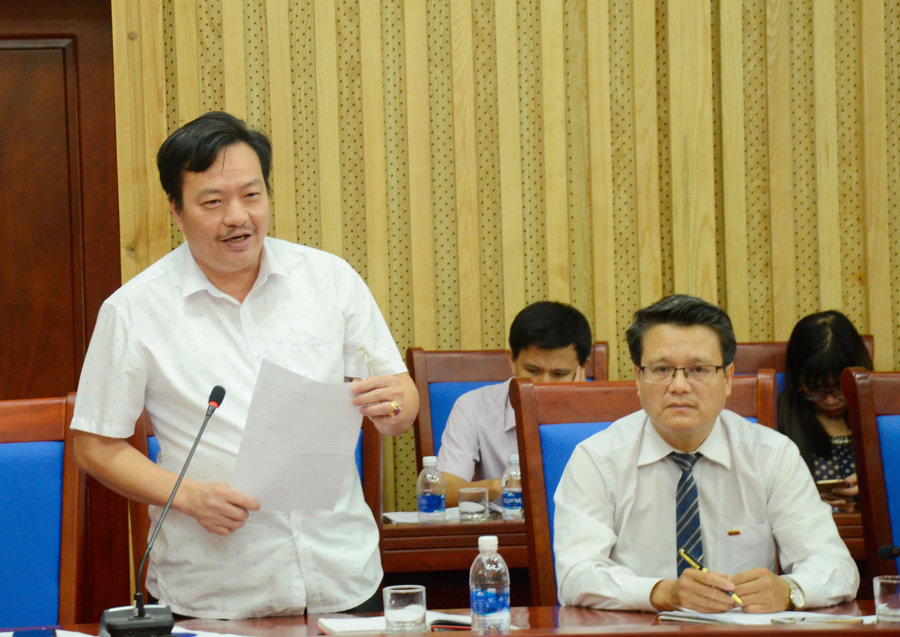 Ông Trần Anh Sơn- Chủ tịch Hội Doanh nghiệp tiêu biểu Nghệ An
