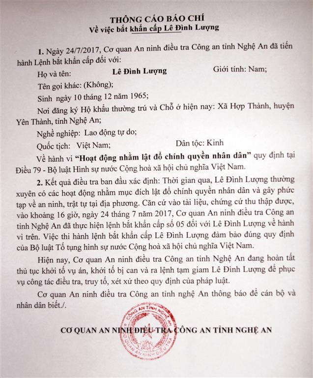 Mo phien toa xet xu Le Dinh Luong ve toi “Hoat dong nham lat do chinh quyen nhan dan”-hinh-anh-4