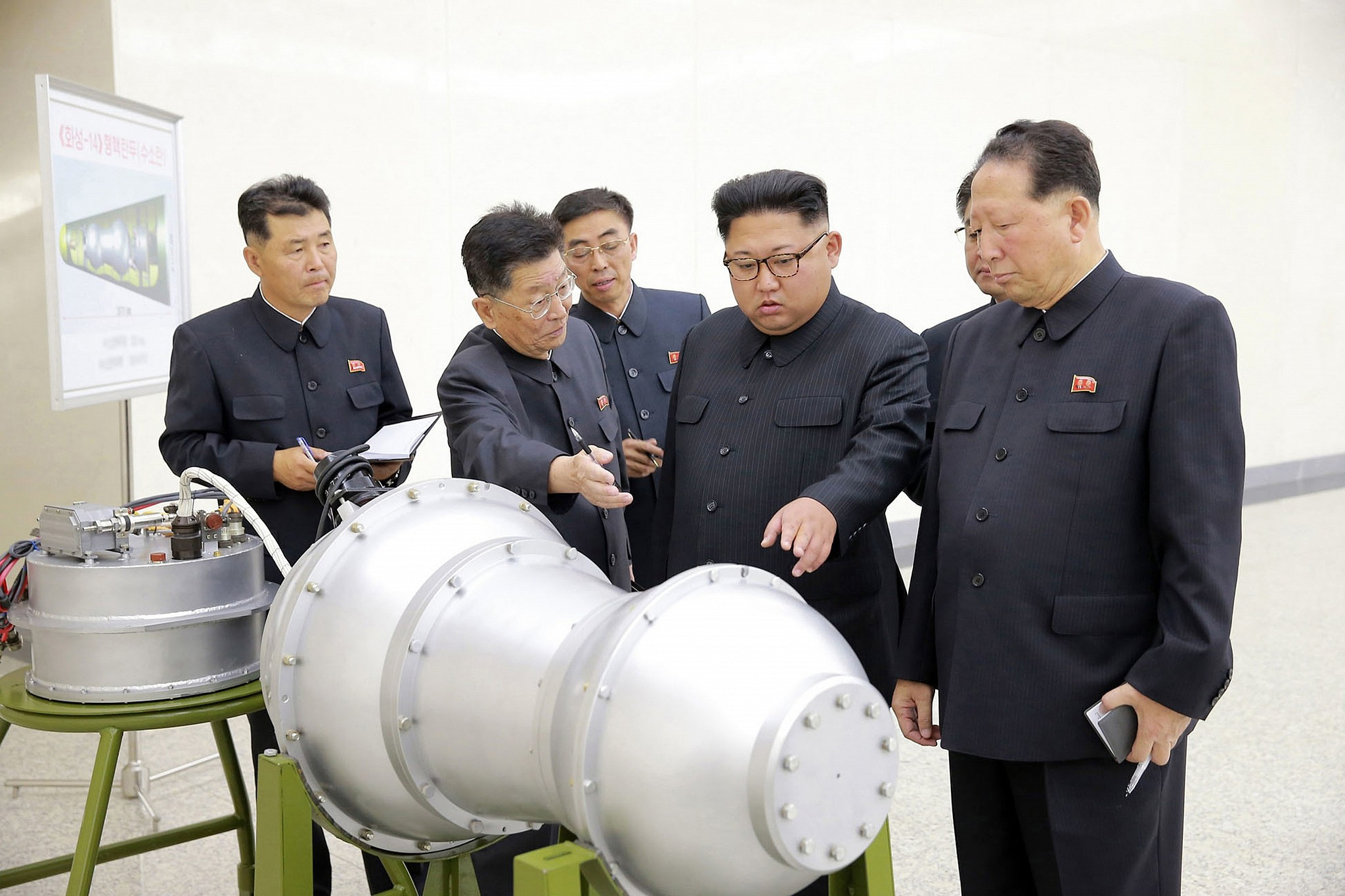 Nhà lãnh đạo Triều Tiên Kim Jong-un. Ảnh: AP