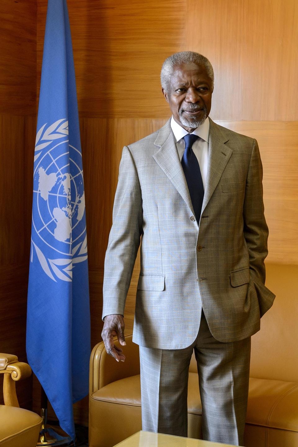 Kofi Annan – Tổng thư ký xuất sắc nhất trong lịch sử Liên hợp quốc. Ảnh: The Sun