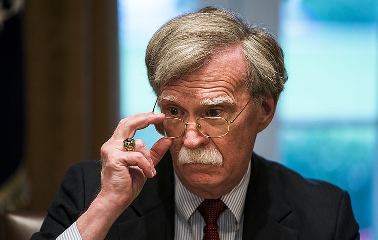 Cố vấn An ninh Quốc gia của Tổng thống Mỹ Donald Trump, ông John Bolton. Ảnh: Getty