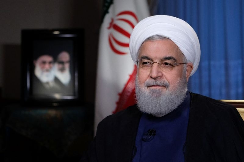 Tổng thống Iran Hassan Rouhani. Ảnh: AP