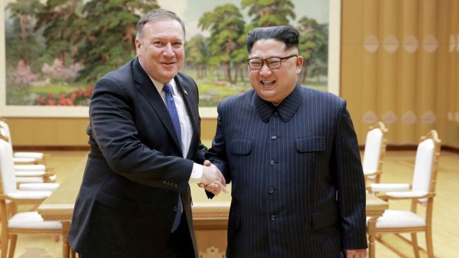 Quyết định hủy chuyến thăm Bình Nhưỡng của Ngoại trưởng Pompeo có thể làm phức tạp thêm các cuộc đối thoại phi hạt nhân hóa giữa Triều Tiên và Mỹ. Ảnh: Getty