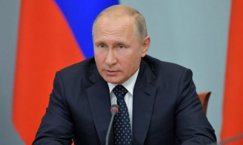 Tổng thống Nga Putin. Ảnh: Reuters.