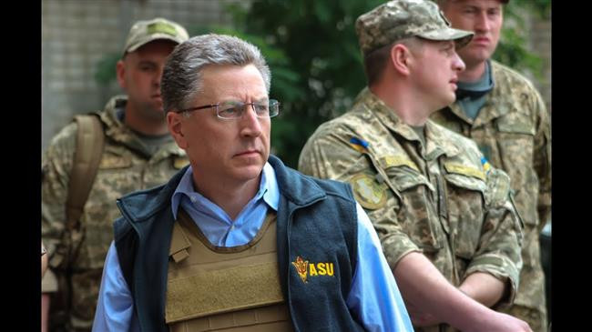 Đặc phái viên của Mỹ về vấn đề Ukraine Kurt Volker. Ảnh: AP