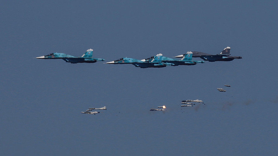 Máy bay Sukhoi Su-34 của Nga. Ảnh: Reuters