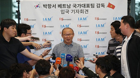 HLV Park Hang Seo được báo chí Hàn Quốc quan tâm 