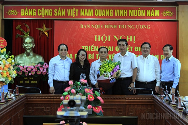 Nhân sự mới Ban Nội chính Trung ương