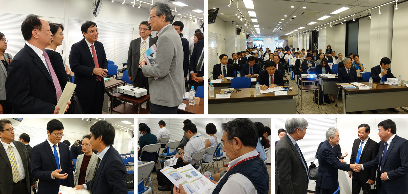 Lãnh đạo tỉnh Nghệ An tổ chức Hội nghị xúc tiến đầu tư tại Nhật Bản, ngày 19/9/2018. Ảnh: Trần Minh