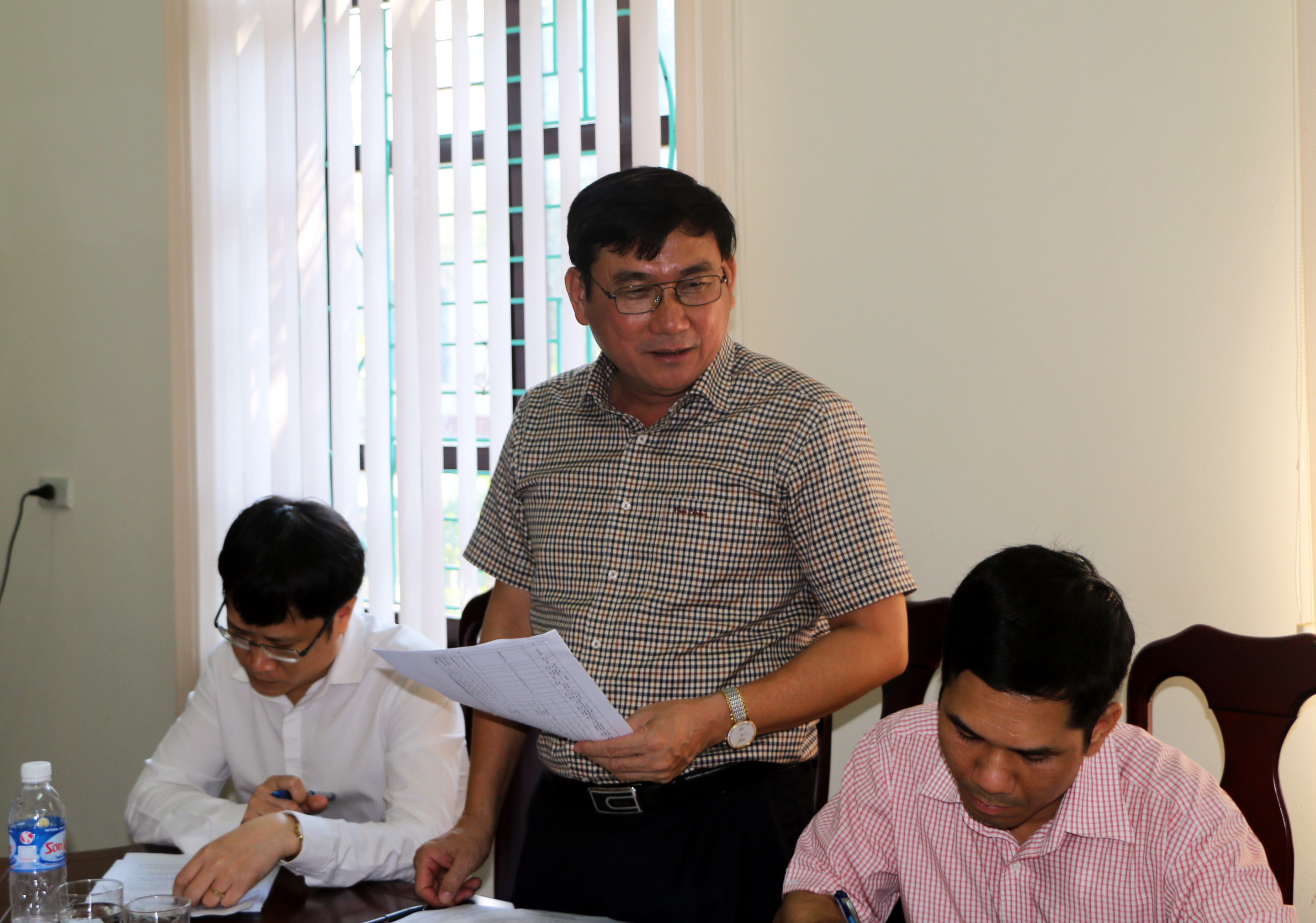 Phó chủ tịch UBND thành phố Vinh Hà Thanh Tĩnh