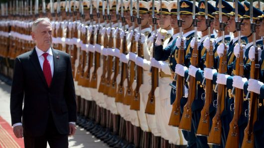 Bộ trưởng Quốc phòng Mỹ James Mattis hủy chuyến thăm tới Trung Quốc. Ảnh: AFP