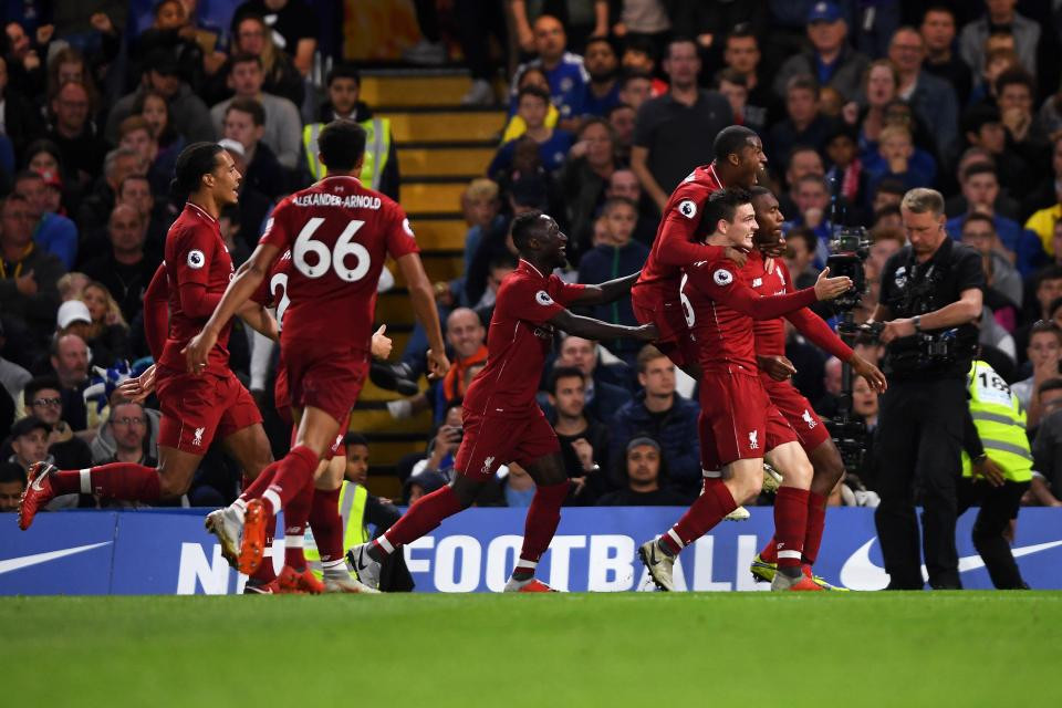 Phải vất vả lắm Liverpool mới có bàn thắng gỡ hòa 1 - 1 với Chelsea. Ảnh: Internet