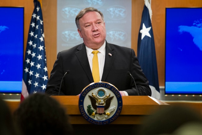  Ngoại trưởng Mỹ Mike Pompeo. Ảnh: AP