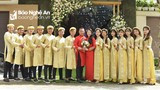 Xuân Mạnh, Tuấn Tài rạng rỡ trong ngày đính hôn của cựu đội trưởng SLNA