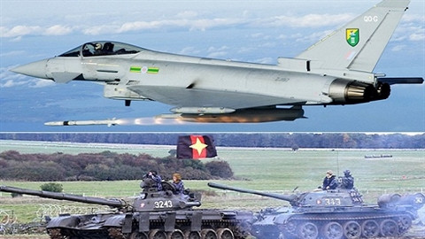 Anh và NATO đang ráo riết luyện quân để đánh bại “quân xâm lược Nga”.