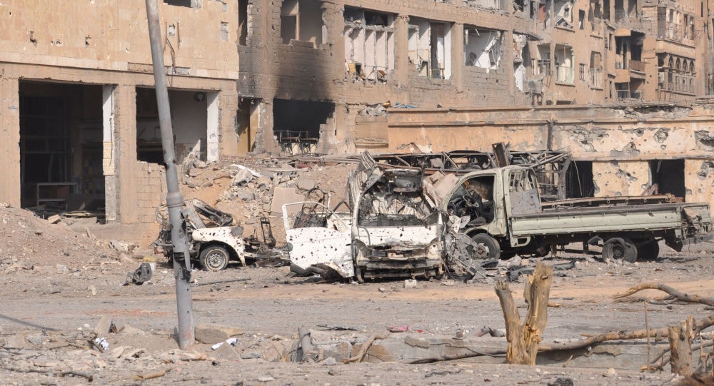 Một khu vực thuộc tỉnh Deir ez-Zor Syria
