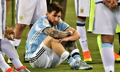 Messi vẫn chưa trở lại đội tuyển sau khi Argentina gây thất vọng ở World Cup. Ảnh: AFP.