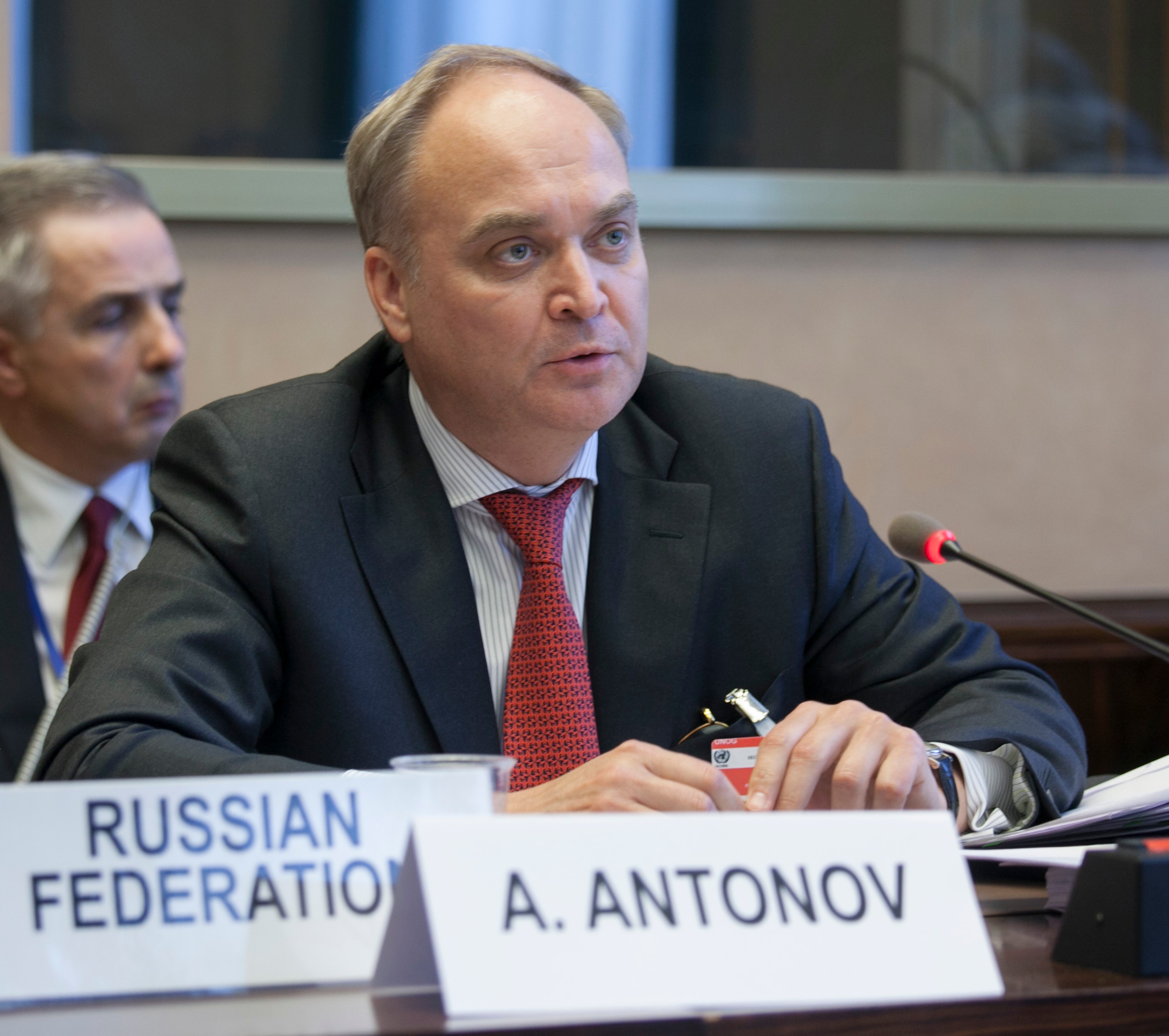 Đại sứ Nga tại Mỹ Anatoly Antonov. Ảnh: AP