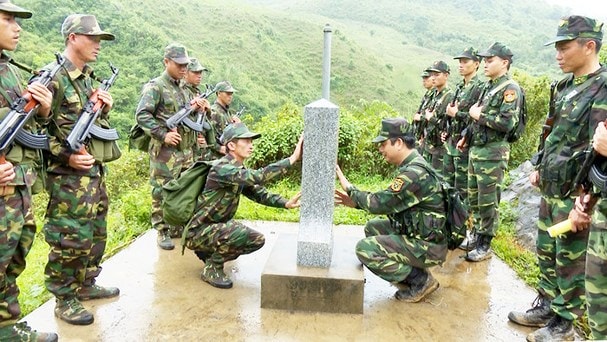 Lực lượng biên phòng Việt - Lào tuần tra song phương