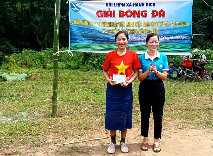 Giải đấu đã chọn ra được 1 giải nhất là cụm bản Na Xai – Hủa Mương, 1 giải nhì là cụm bản  Chiếng - Pà Kìm – Chàm. Ảnh: H.C