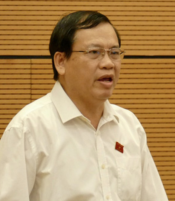 Đại biểu Vũ Trọng Kim. Ảnh Lê Kiên