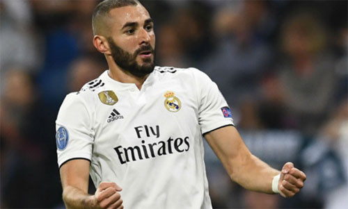 Benzema hiện ghi bàn nhiều thứ tư trong lịch sử Champions League. Ảnh: Reuters