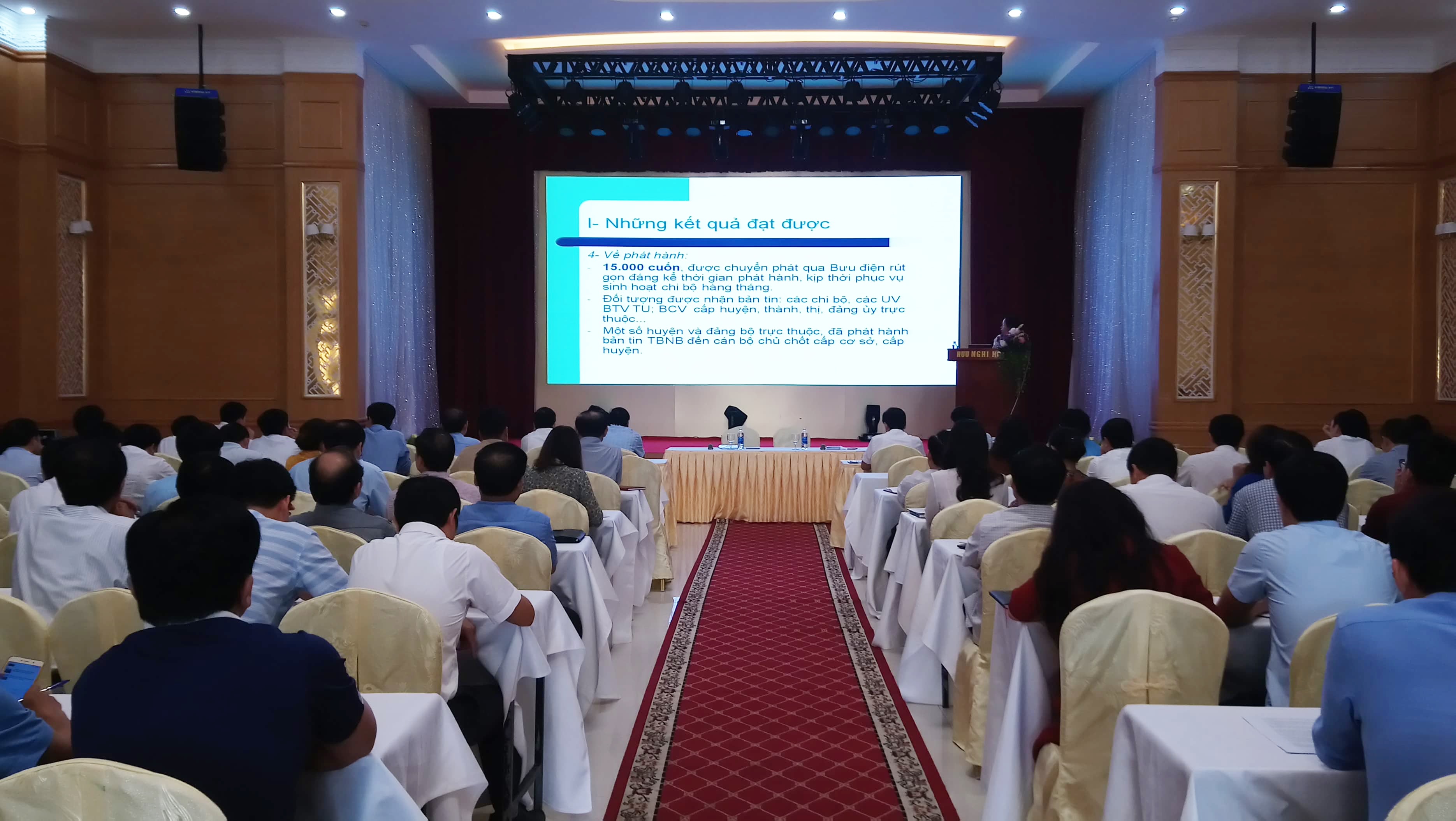 Quang cảnh buổi tọa đàm. Ảnh: Quang Minh 