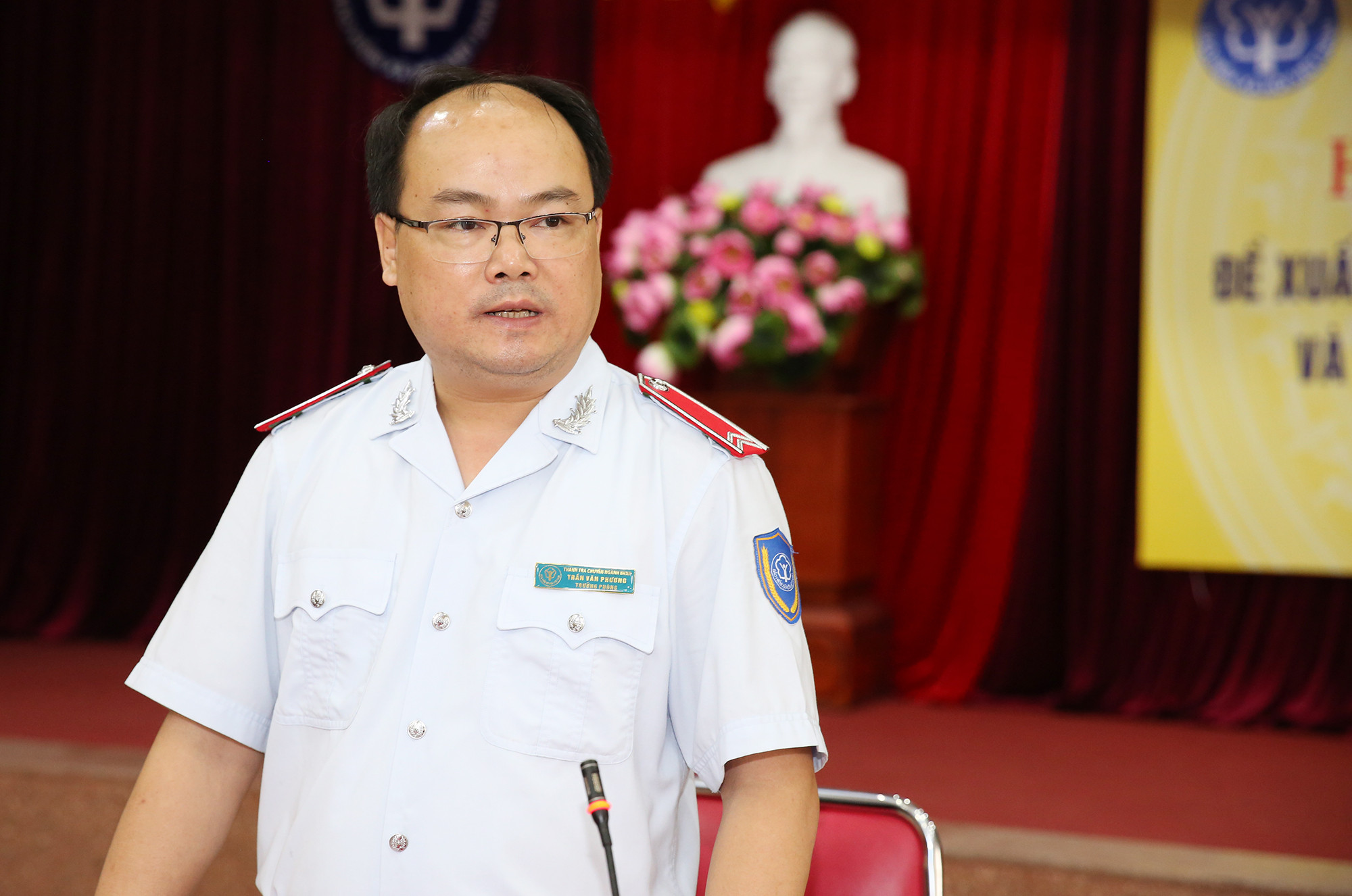 Ông Trần Văn Phương - Trưởng đoàn thanh tra 