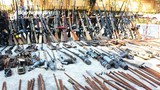 Tiêu hủy hơn 500 khẩu súng tự chế và vật liệu nổ ở Quỳ Châu